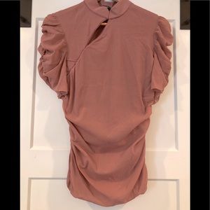 Vivienne Tam Ruched Top